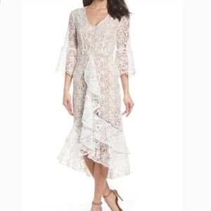 Gorgeous White Lace Dress | size XS